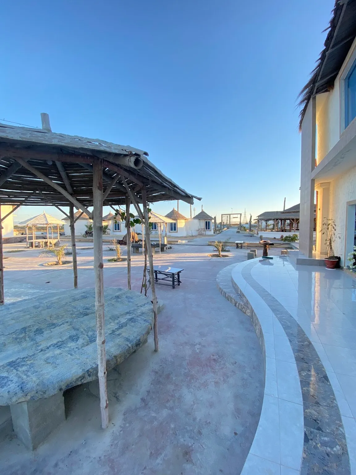 outside view of gidan resorts ormara Pakistan