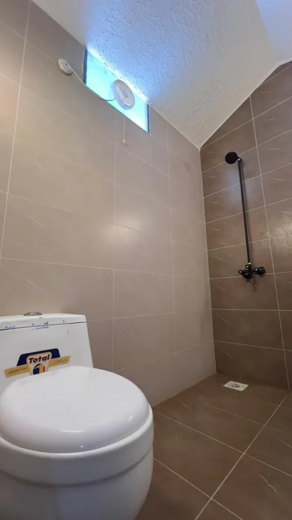 interior image of luxury room private washroom